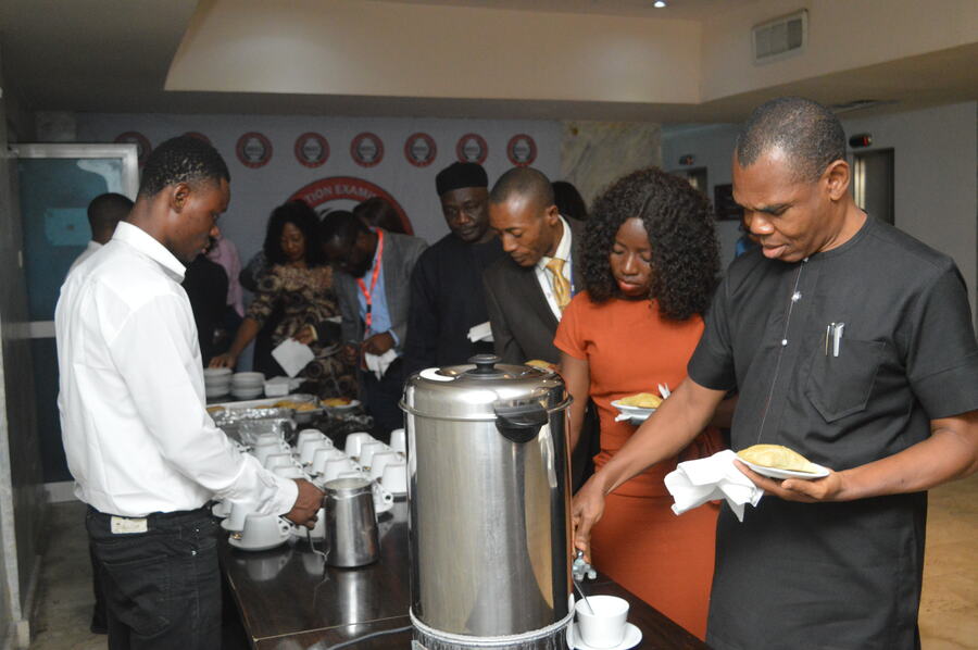 Refreshments during the networking break